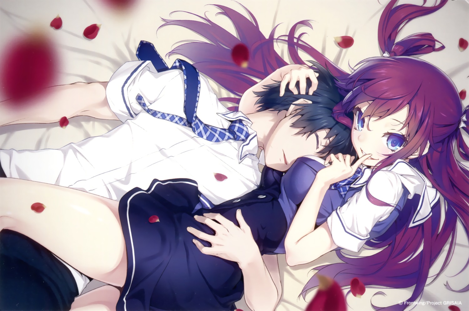 endcard, grisaia, grisaia_no_kajitsu, kazami_yuuzi, nilitsu, seifuku, suou_amane