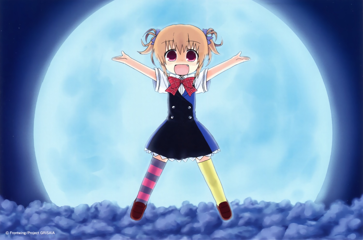 chibi, endcard, grisaia, grisaia_no_kajitsu, irisu_makina, kazuho, seifuku, thighhighs