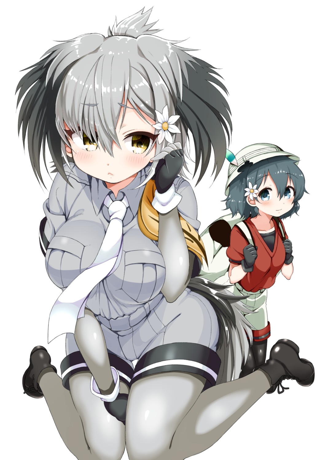 kaban_(kemono_friends), kanjitomiko, kemono_friends, pantyhose, shoebill