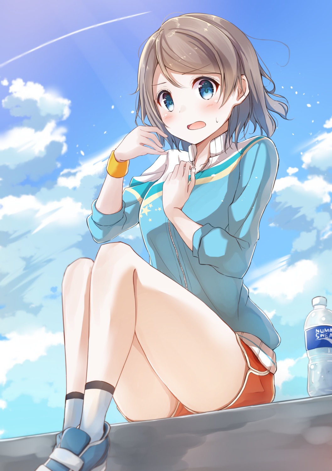 gym_uniform, love_live!_(series), love_live!_sunshine!!, sonoko_neko, watanabe_you