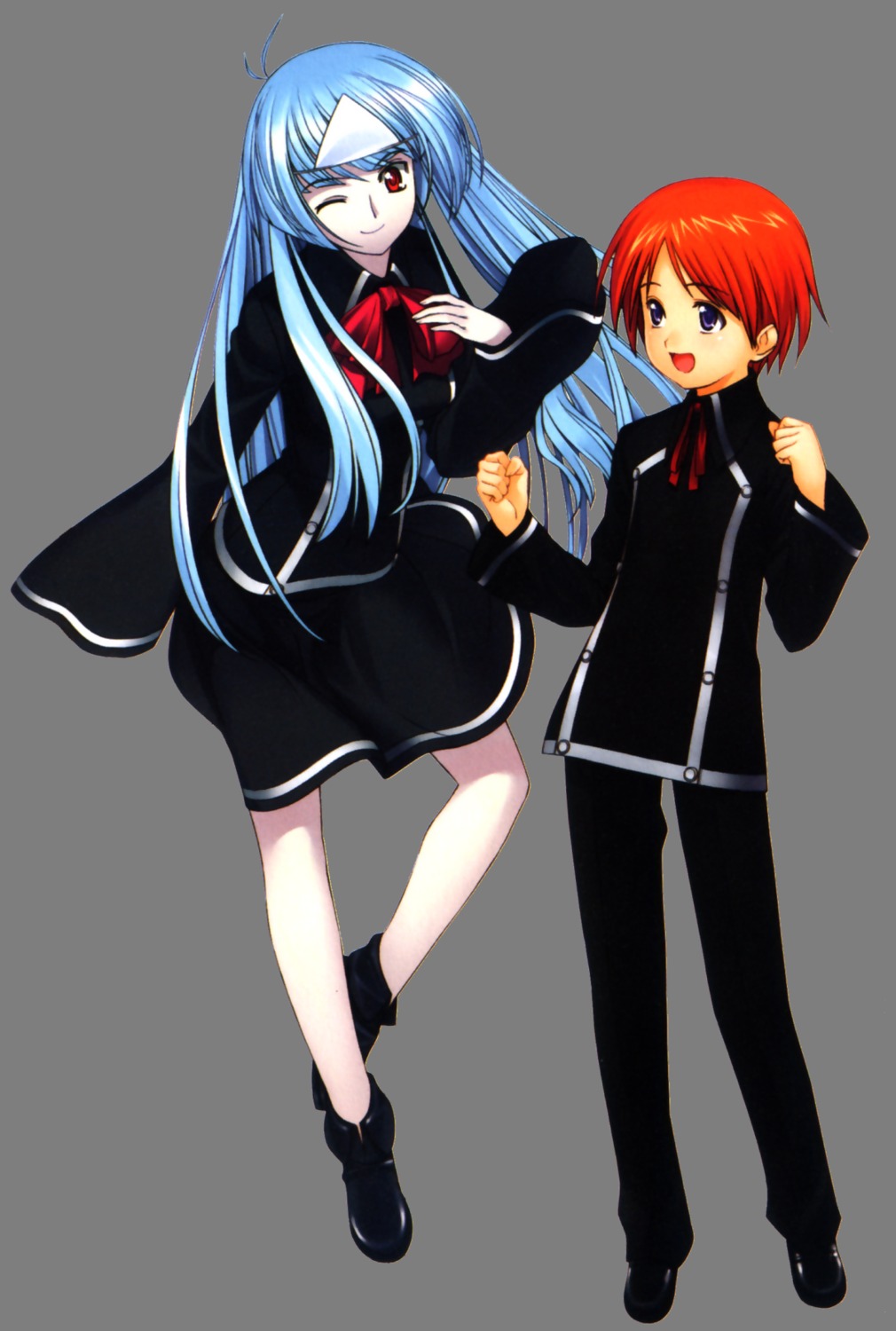 a1, initial-g, quiz_magic_academy, satsuki_(quiz_magic_academy), transparent_png, yuu_(quiz_magic_academy)