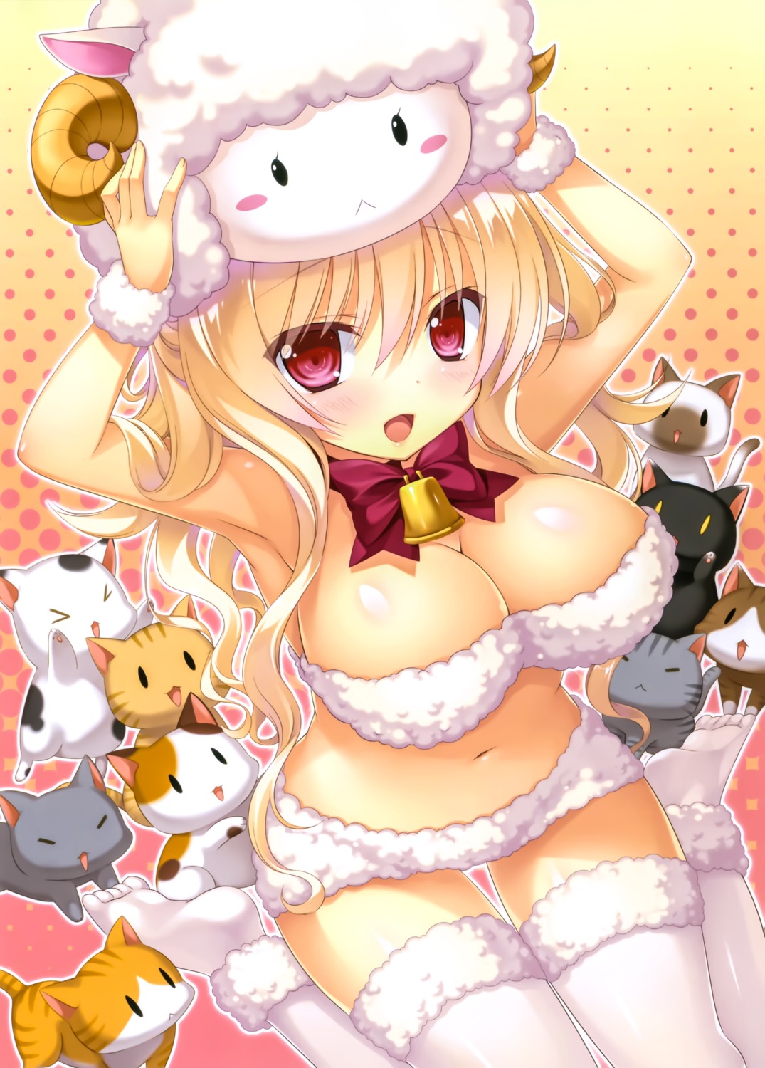 alicetia_wallenberg_kezouji, cleavage, marmalade, primal_x_hearts_2, sasorigatame, thighhighs