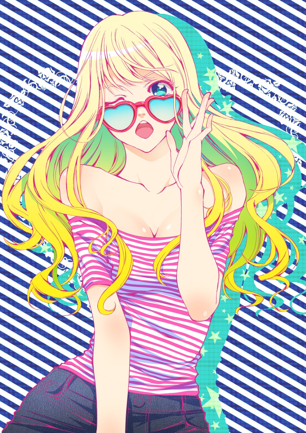 cleavage, fuuka, megane, seo_kouji