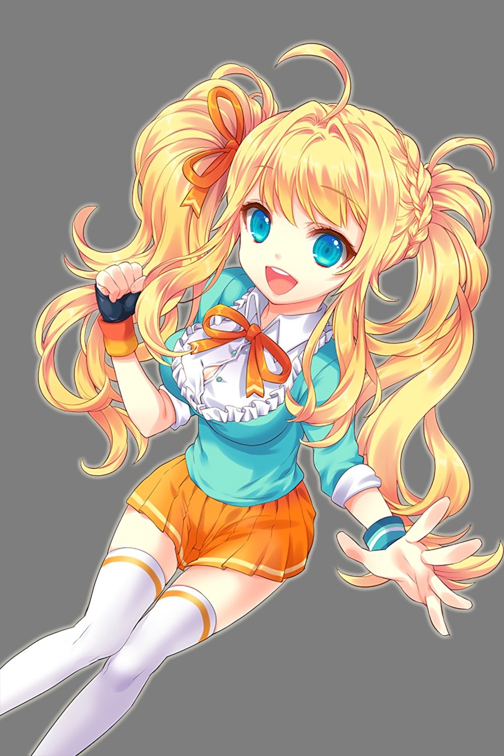 bittersweet, cleavage, soccer_spirits, thighhighs, transparent_png