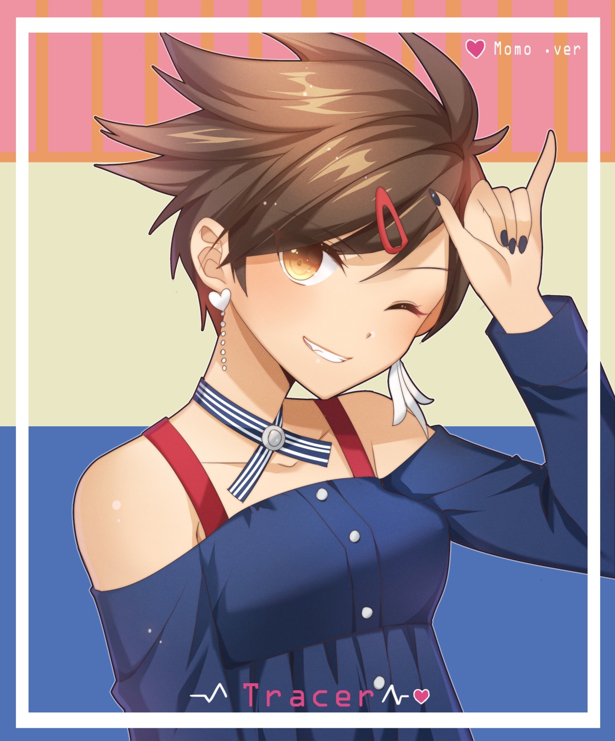 atobesakunolove, overwatch, tracer