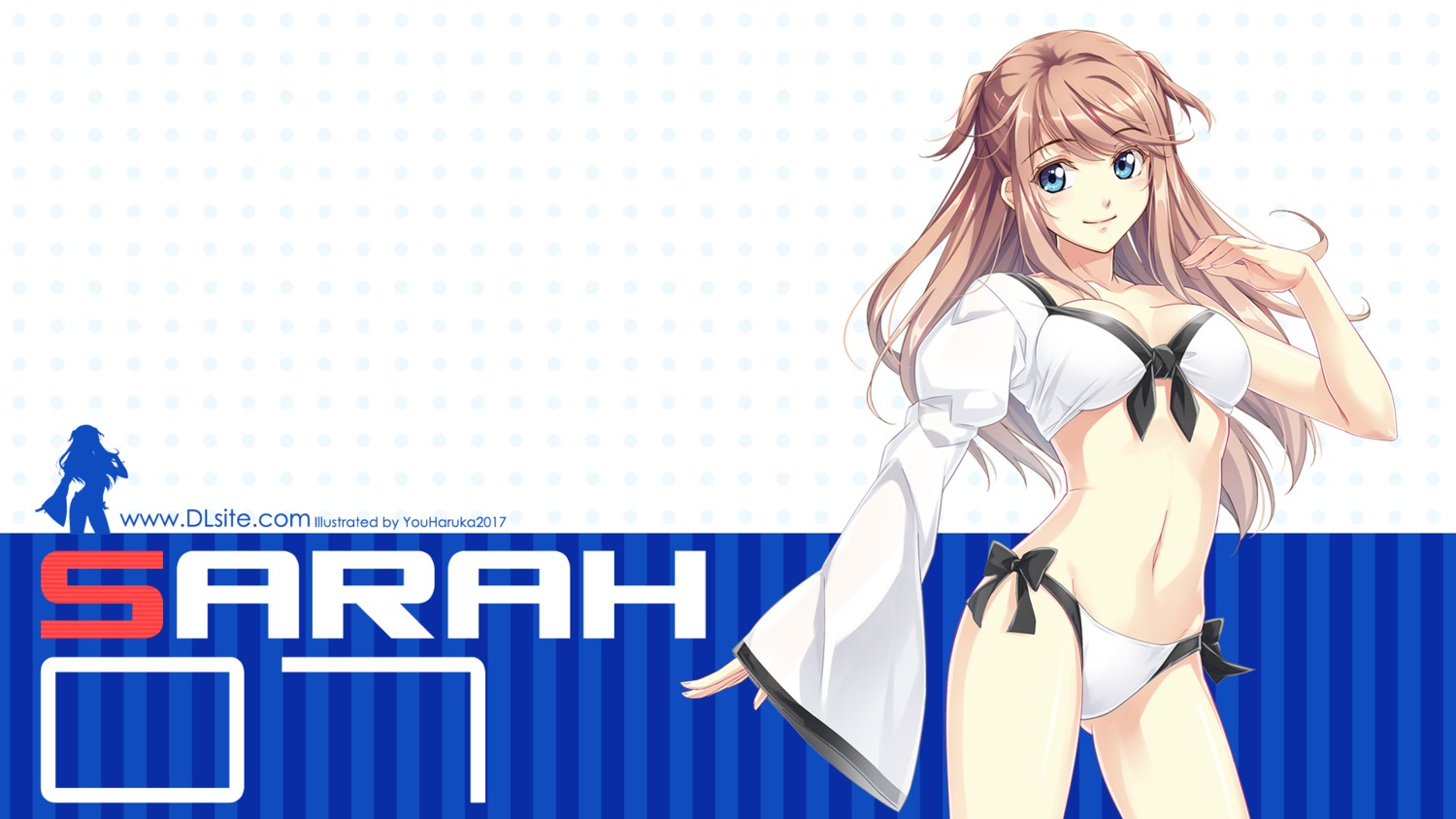 cleavage, swimsuits, wallpaper, you_haruka
