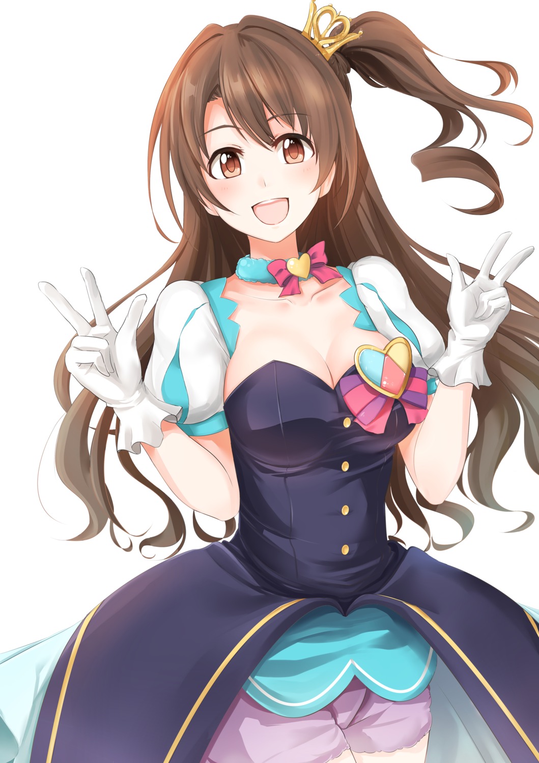 cleavage, macline, shimamura_uzuki, the_idolm@ster, the_idolm@ster_cinderella_girls