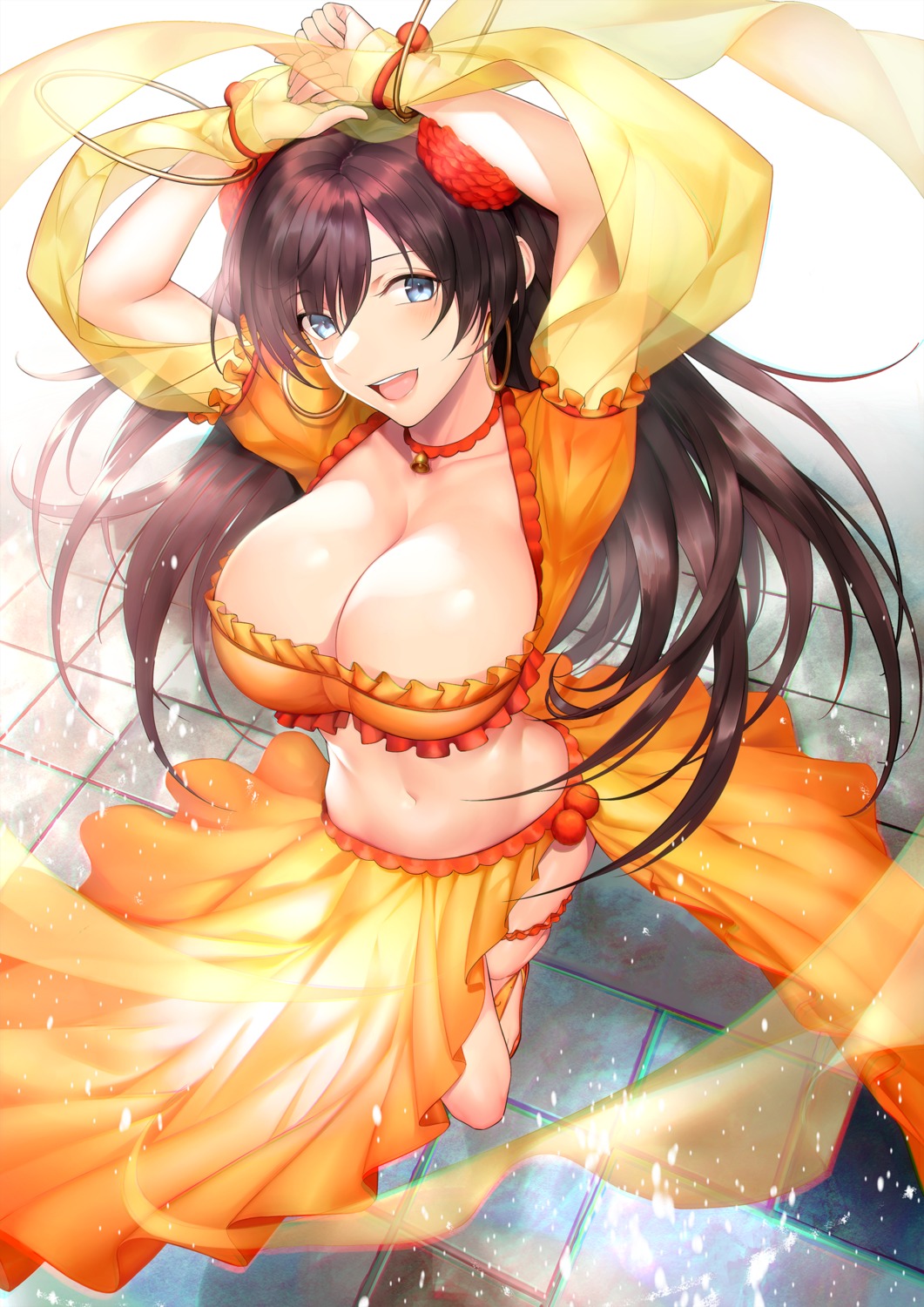 cleavage, fate/grand_order, mata_hari_(fate/grand_order), yagitome87
