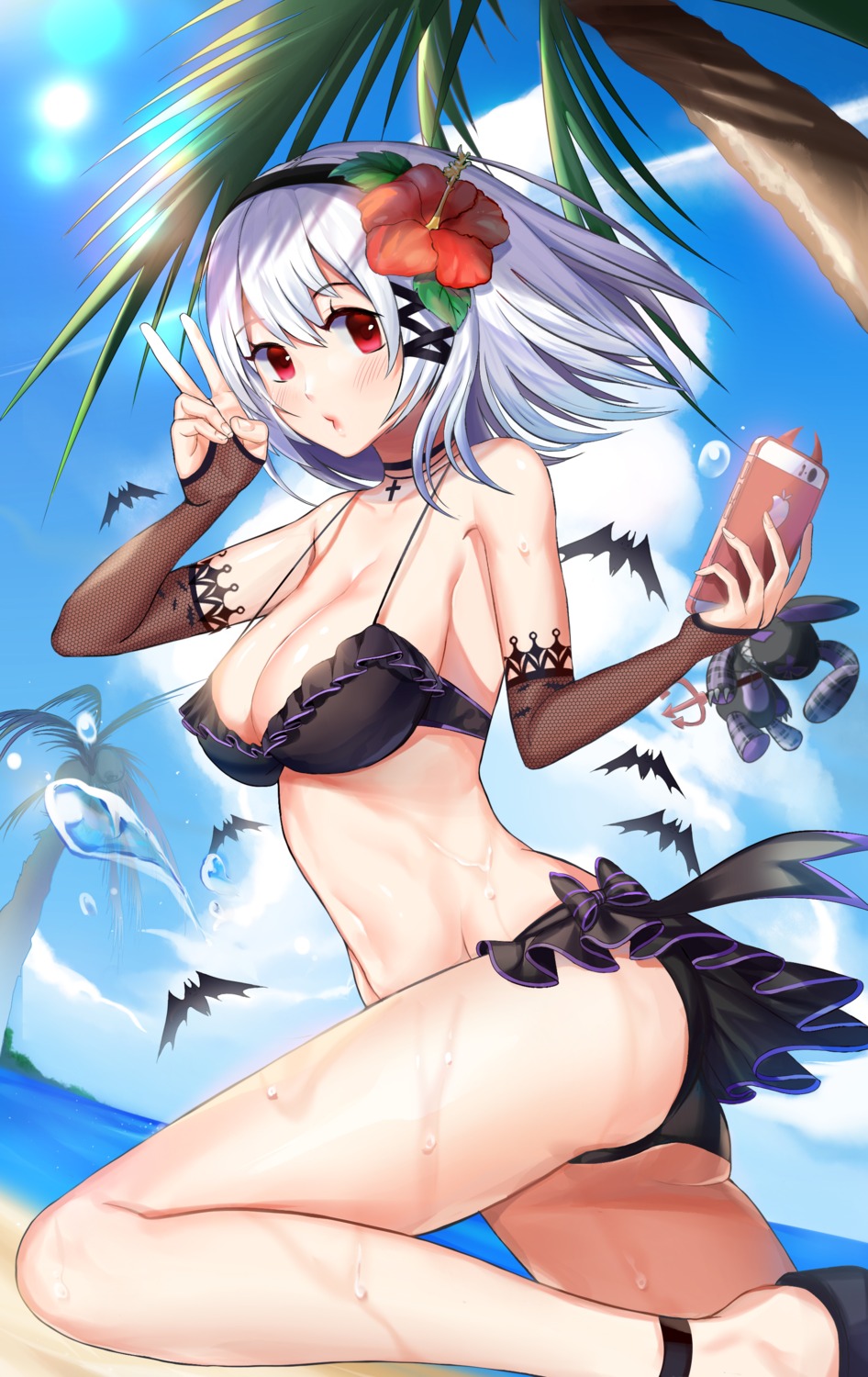 ass, bikini, cleavage, shorarung, swimsuits