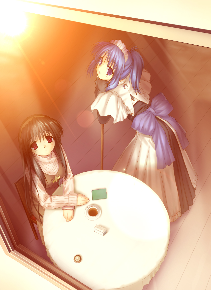akishima_kanako, chocolat_-maid_cafe_curio-, na-ga, oomura_midori
