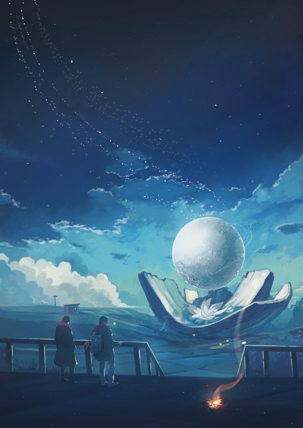 hanasei, landscape, male