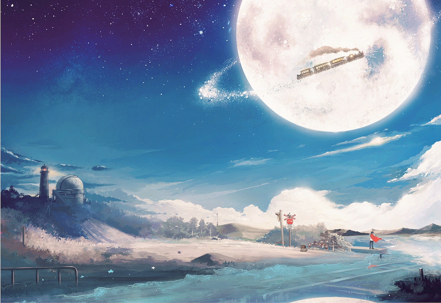 hanasei, landscape, male