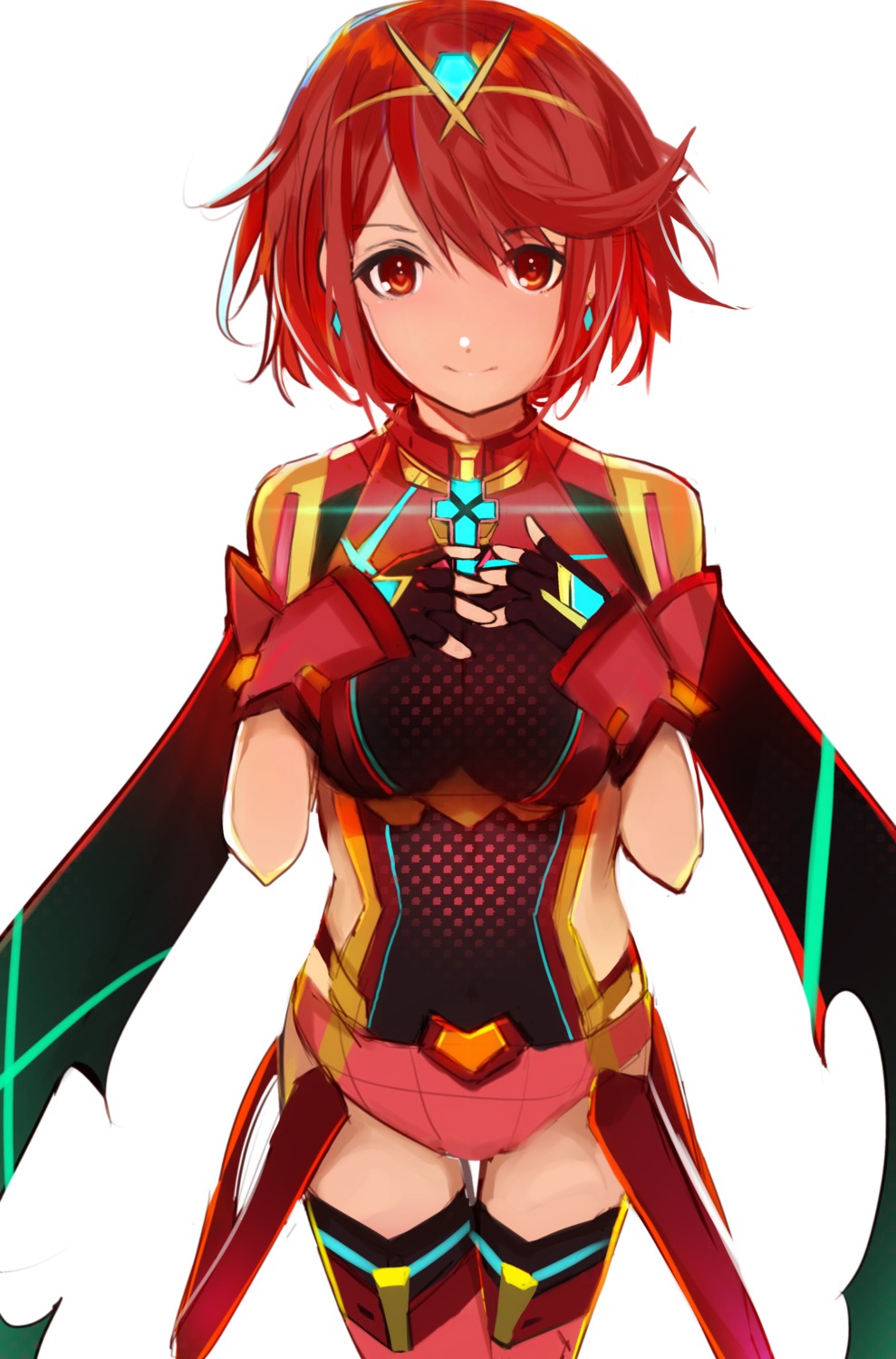homura_(xenoblade_2), tarbo_(exxxpiation), thighhighs, xenoblade_(series), xenoblade_2