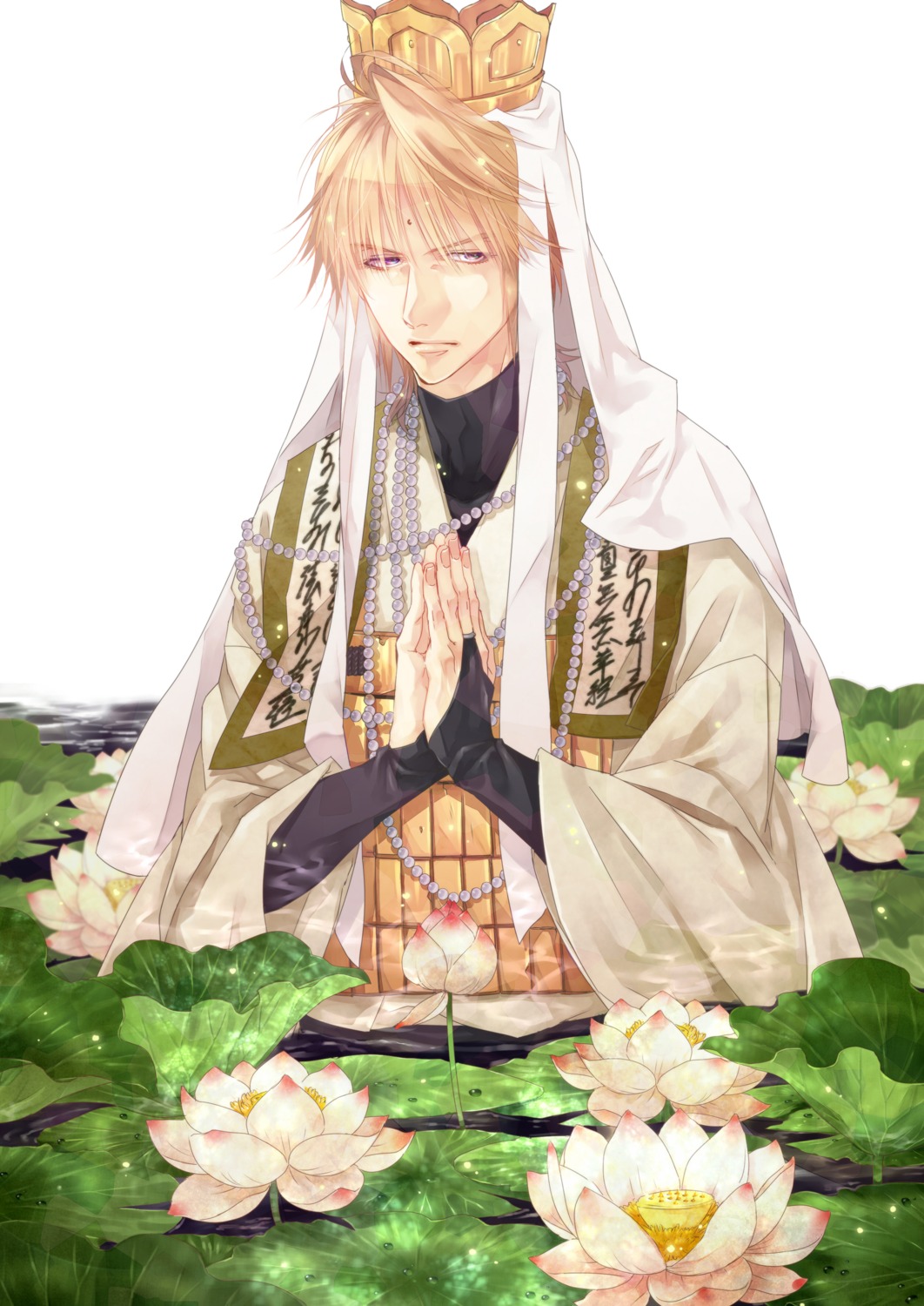 genjou_sanzou, male, ryu_yuda, saiyuki