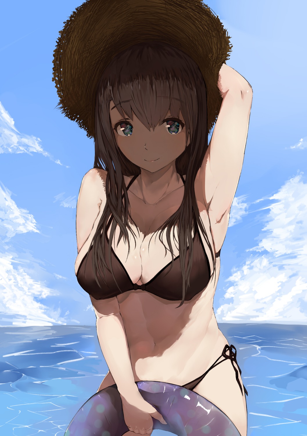 bikini, cleavage, grain, swimsuits