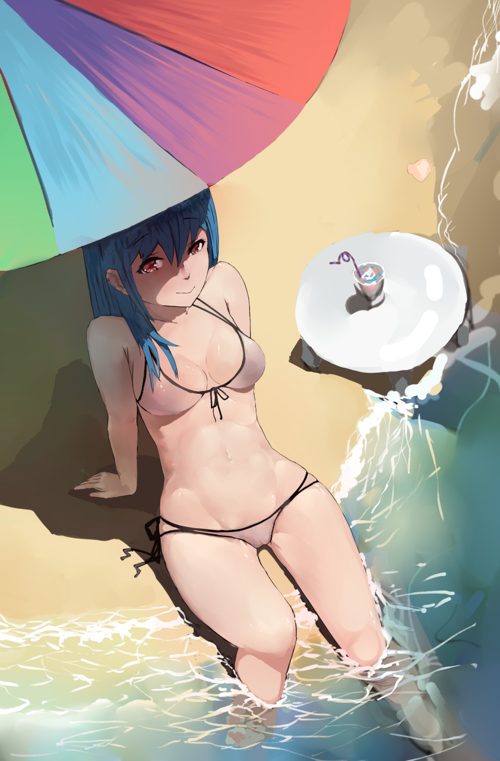 bikini, cleavage, grain, swimsuits, wet