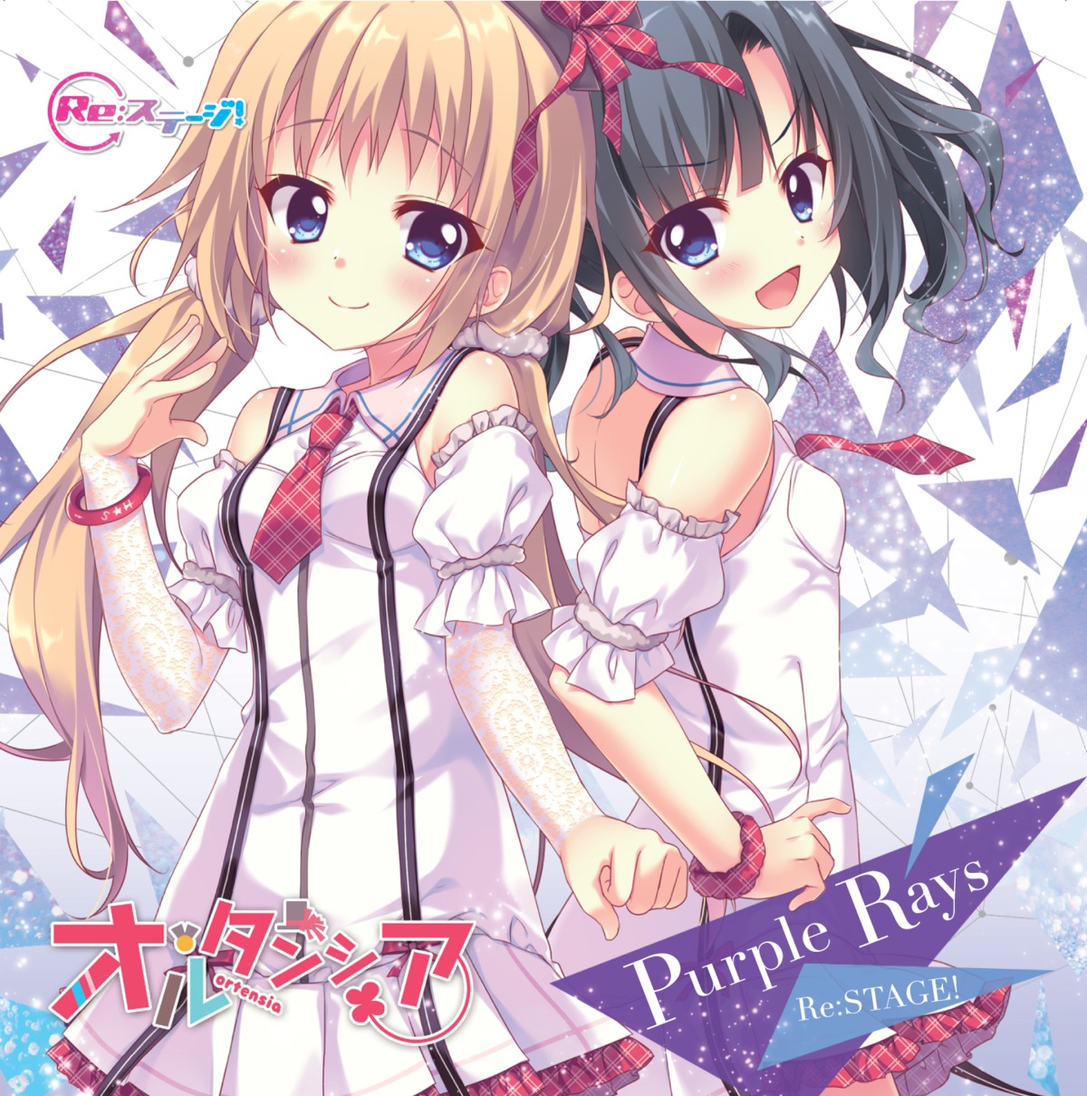 disc_cover, dress, itsumura_haruka, itsumura_yukari, izumi_tsubasu, re:stage!_project, see_through
