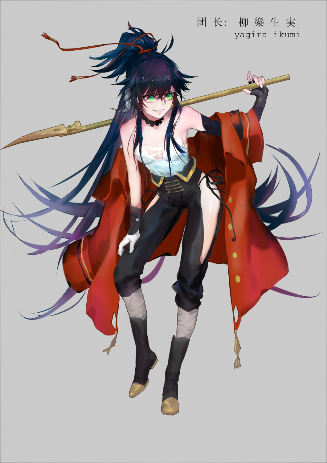 bandages, cleavage, qidai, weapon