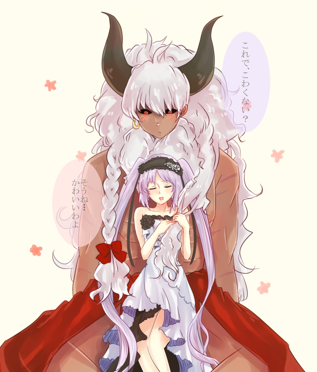 asterios_(fate/grand_order), dress, euryale, fate/grand_order, fate/hollow_ataraxia, fate/stay_night, horns, tanaji