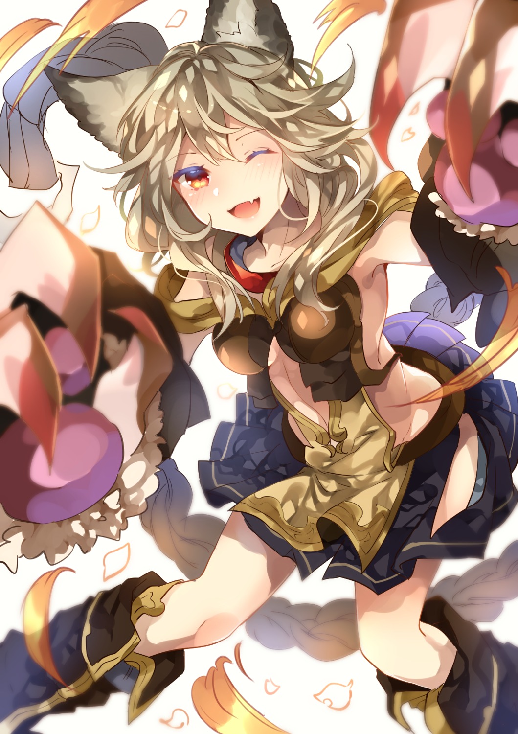 animal_ears, granblue_fantasy, no_bra, possible_duplicate, sen_(granblue_fantasy), sweetroad