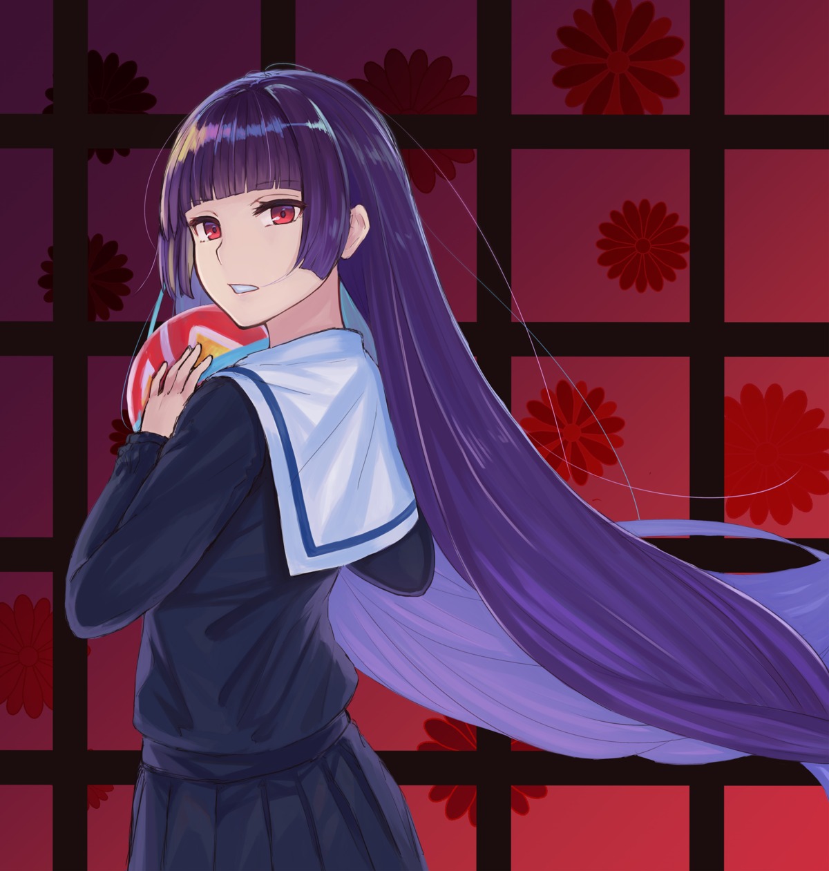 enma_ai, jigoku_shoujo, seifuku, takinashi_(friend_coffee)