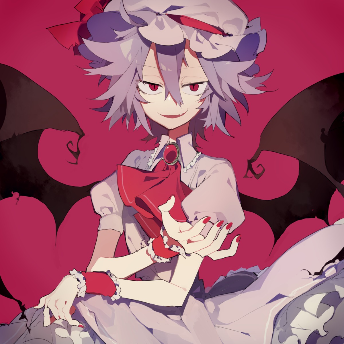dress, higa423, remilia_scarlet, touhou, wings