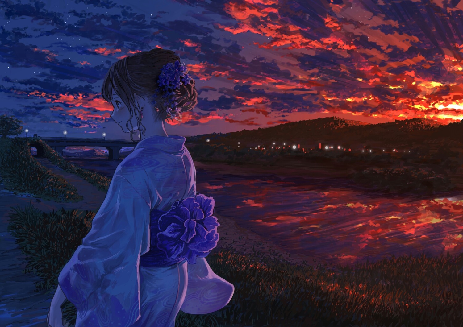 nemoto_yuuma, yukata