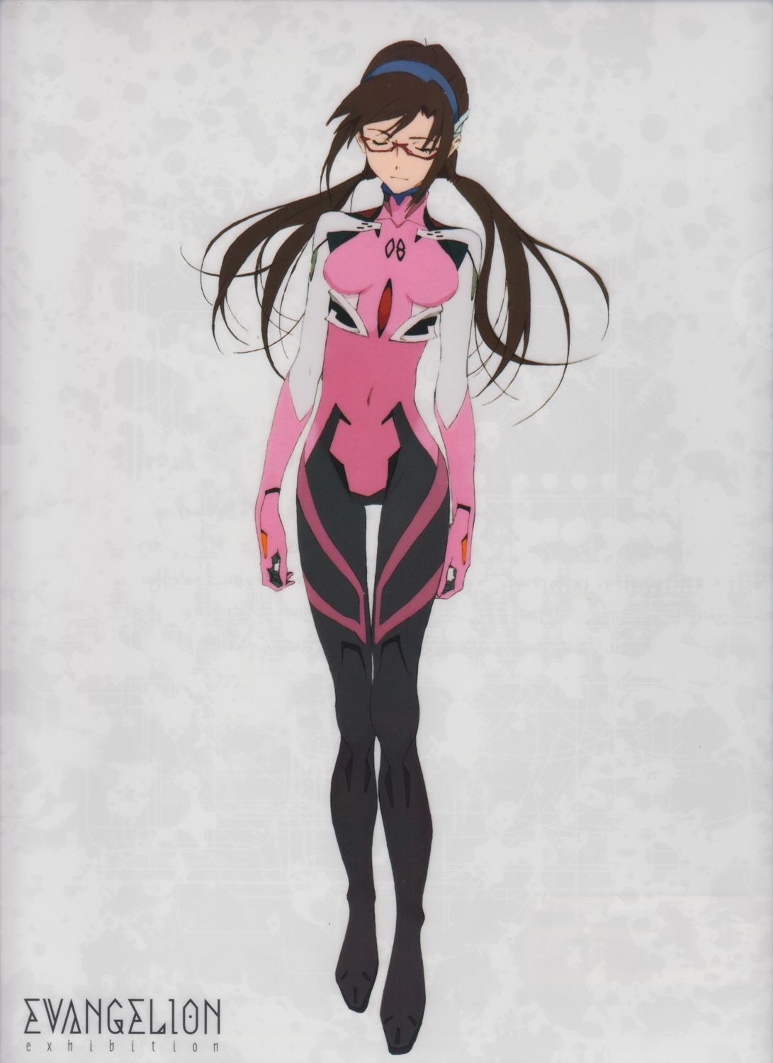 bodysuit, honda_takeshi, makinami_mari_illustrious, megane, neon_genesis_evangelion