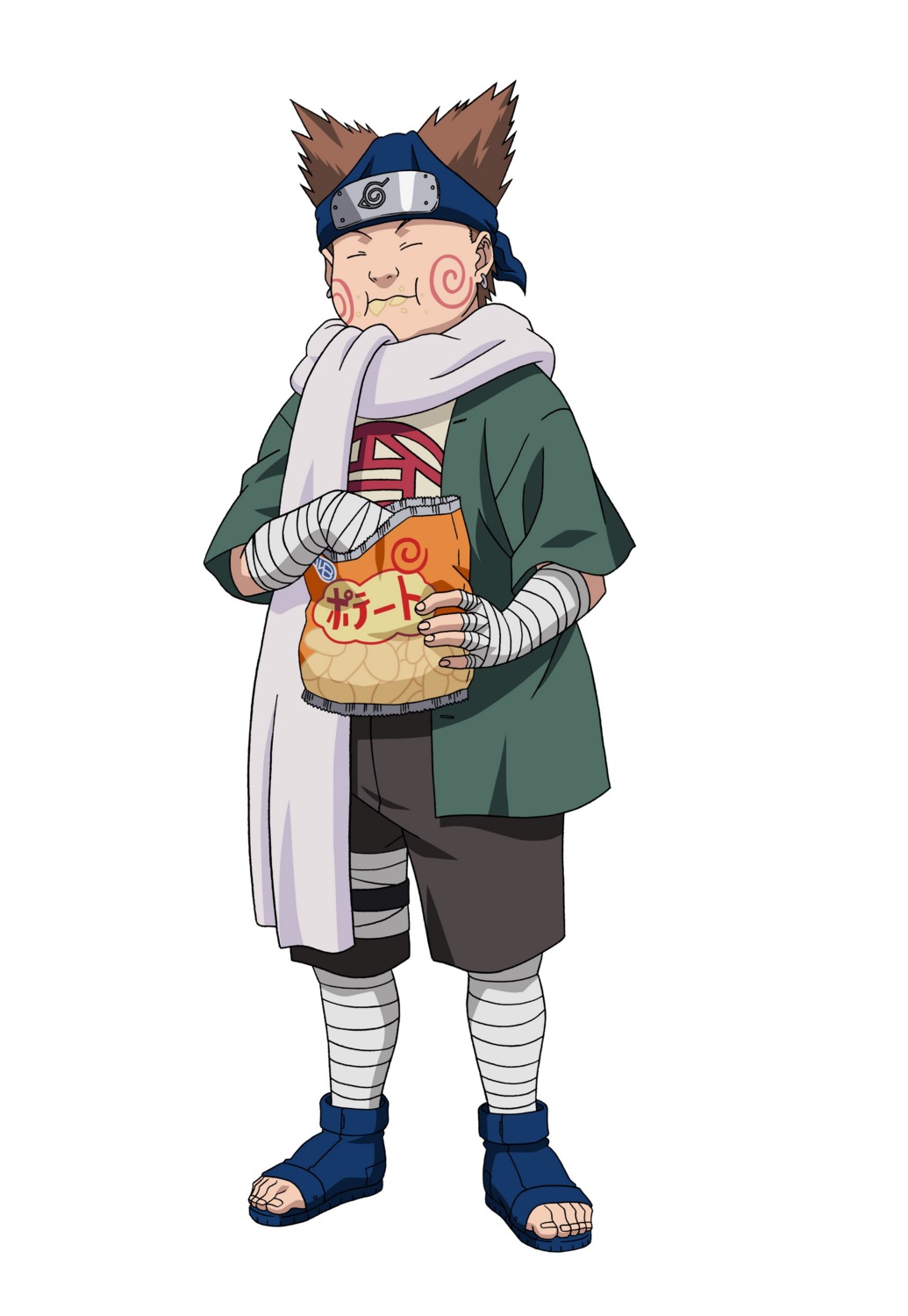 akimichi_choji, male, naruto, vector_trace