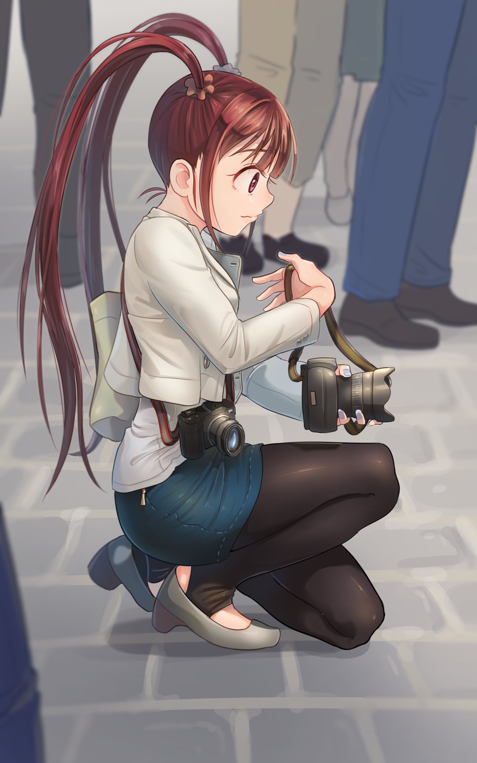 heels, kamille_(vcx68), matsuda_arisa, pantyhose, the_idolm@ster, the_idolm@ster_cinderella_girls