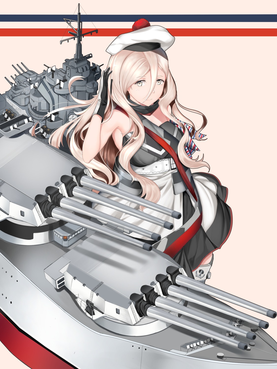 chiyo_goya, kantai_collection, richelieu_(kancolle)