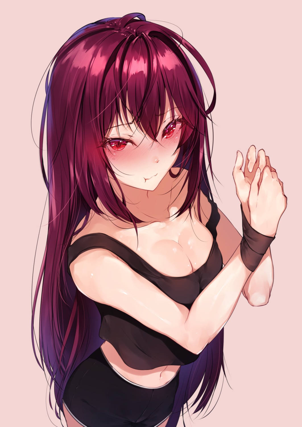 bondage, cleavage, fate/grand_order, hplay, scathach_(fate)
