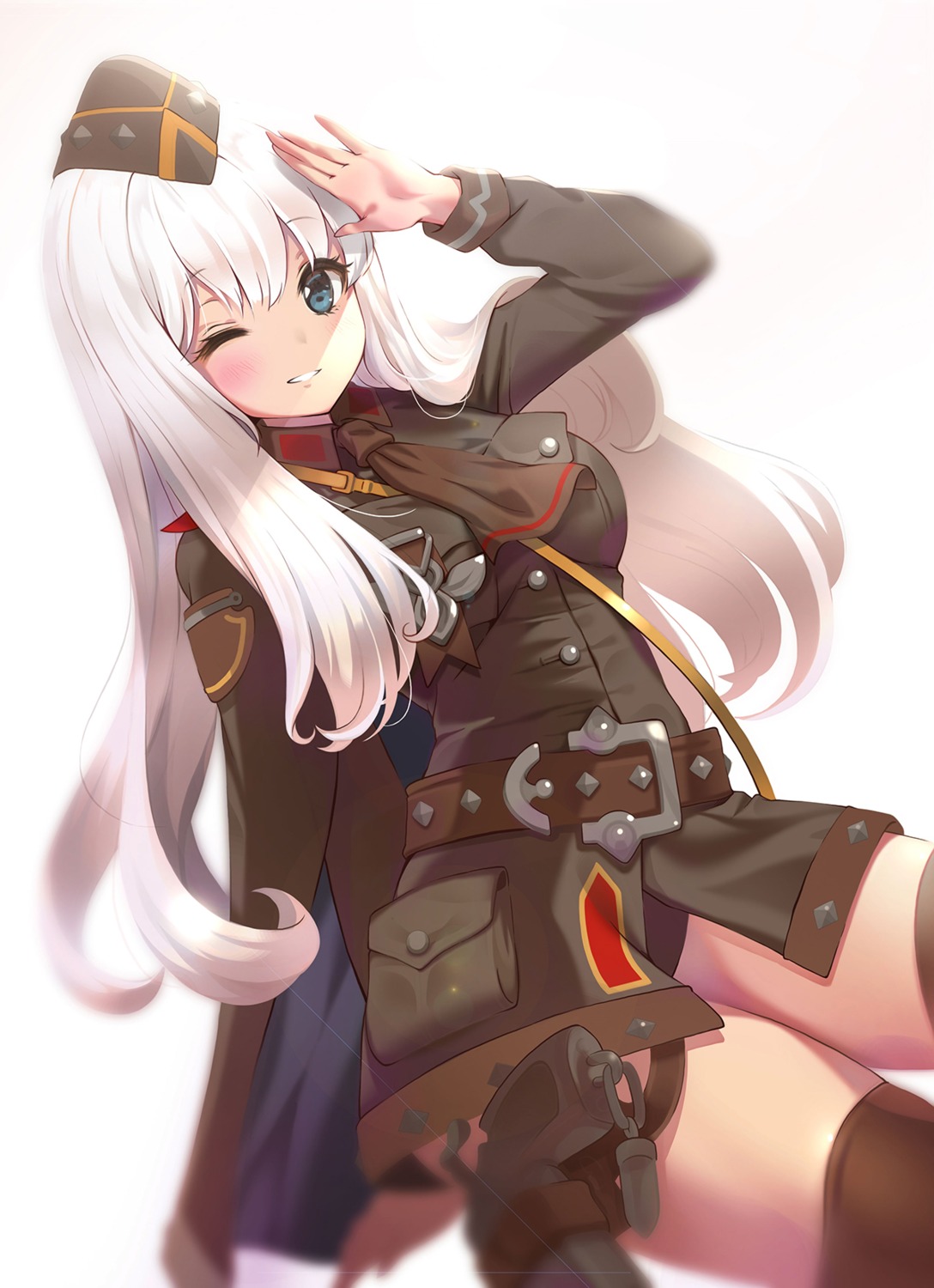 miyaza, thighhighs, uniform