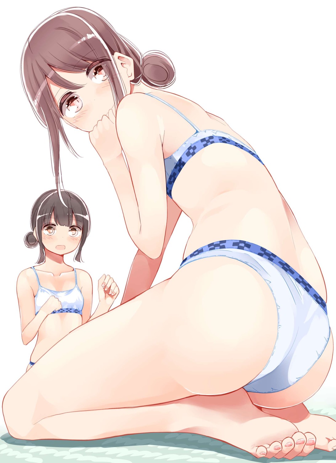 ass, bikini, feet, harukana_receive, higa_kanata, nyoi_jizai, oozora_haruka, swimsuits