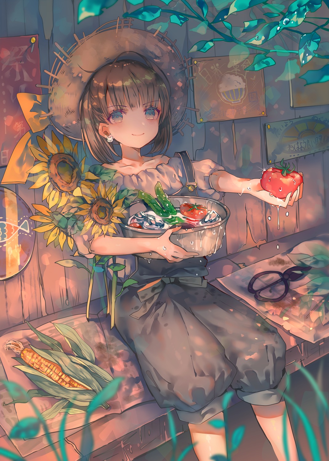 cha_goma, overalls