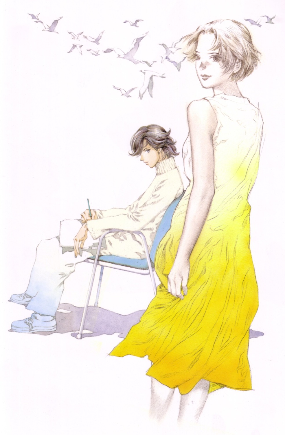 kamina_ayato, rahxephon, shitow_haruka, yamada_akihiro