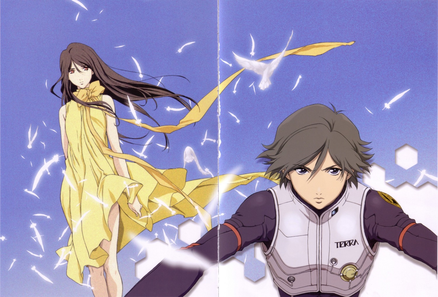 crease, fixme, kamina_ayato, mishima_reika, rahxephon