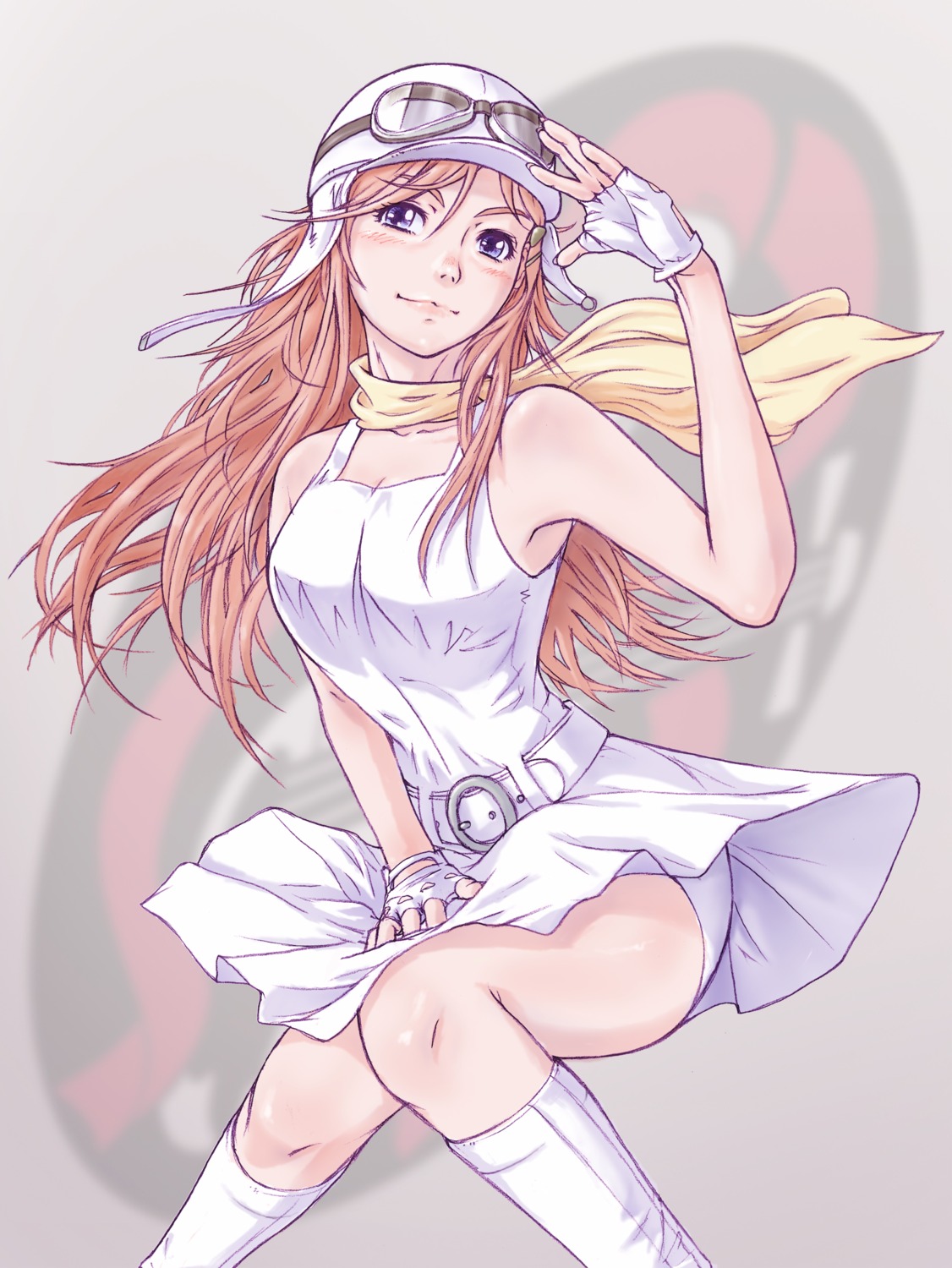 dress, katou_marika, mouretsu_pirates, summer_dress, yoshikawa_kazunori