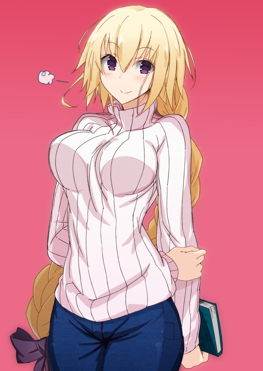 fate/apocrypha, fate/grand_order, fate/stay_night, jeanne_d'arc, jeanne_d'arc_(fate), sweater, vane