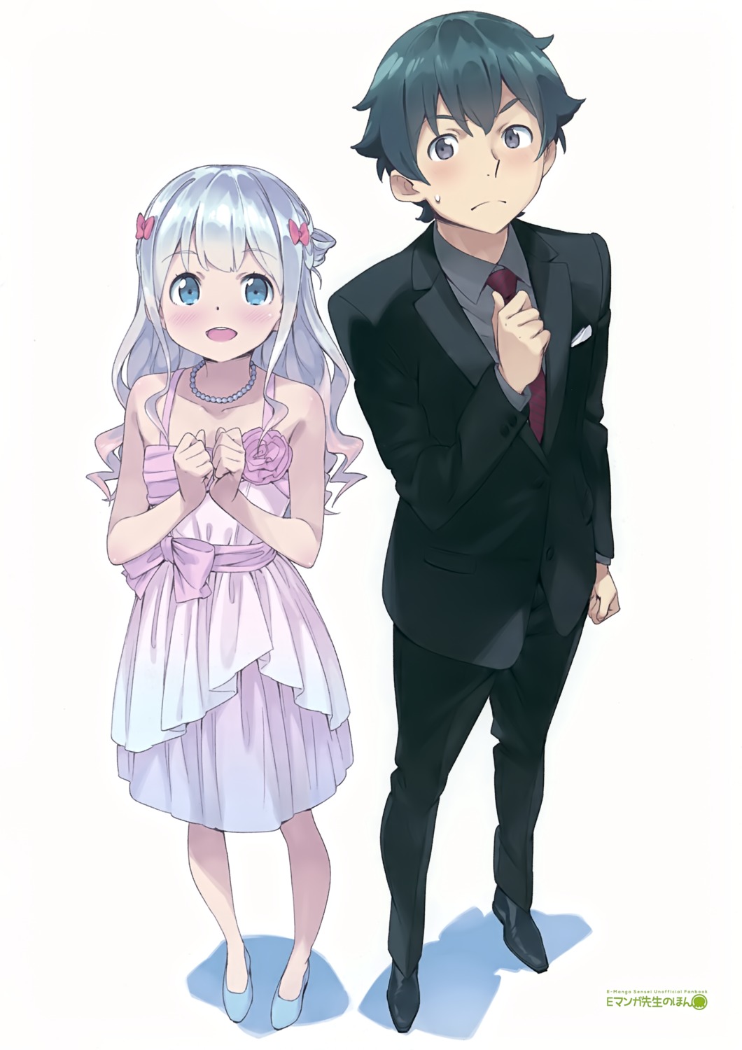 business_suit, dress, eromanga-sensei, izumi_masamune, izumi_sagiri, kanzaki_hiro, tabgraphics