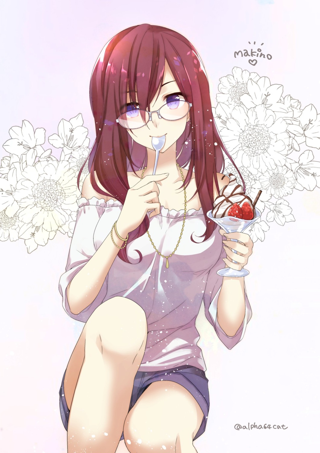 alpha, megane, the_idolm@ster, the_idolm@ster_cinderella_girls, yagami_makino