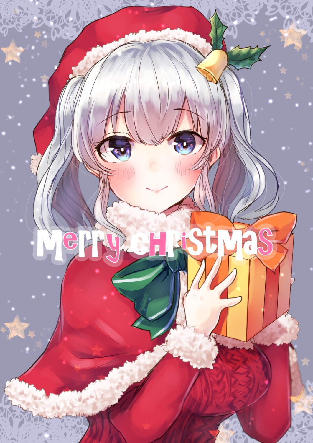 christmas, kantai_collection, kashima_(kancolle), mochiko_(mocchikkoo), sweater