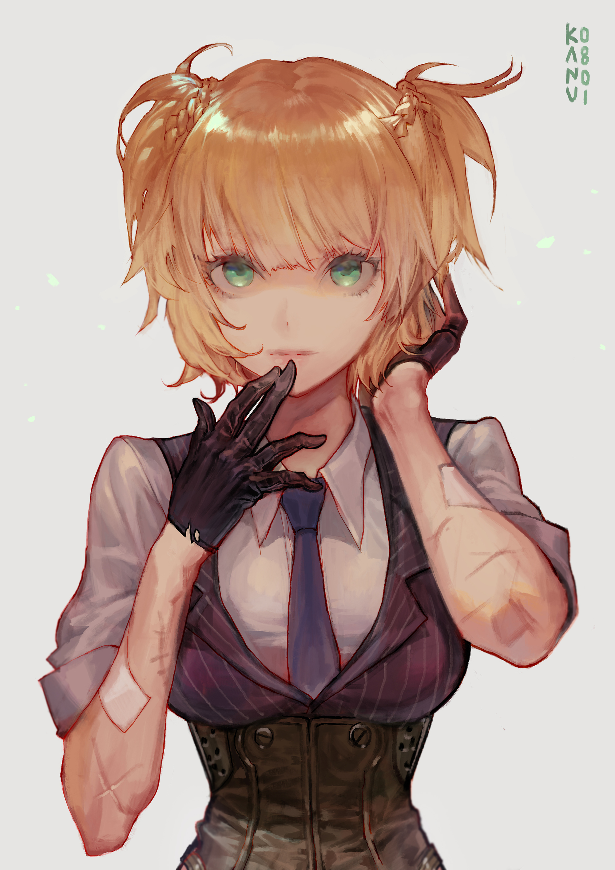 bandaid, girls_frontline, kanu_(kanu_0001), welrod_mk2_(girls_frontline)