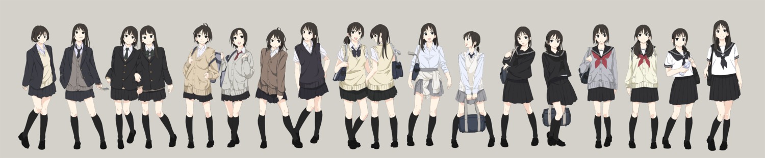 kajiki, seifuku, sweater