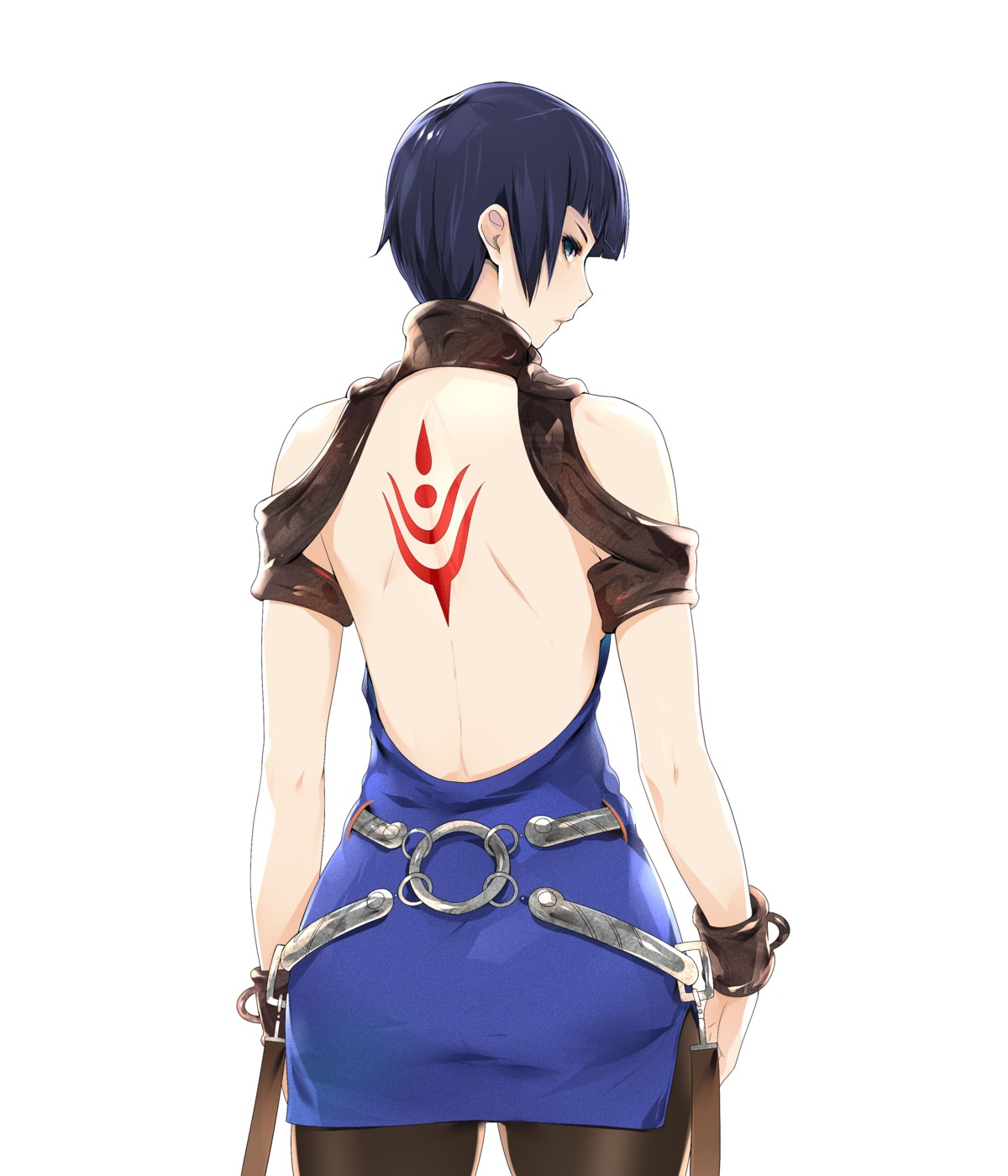 deception_iv:_the_nightmare_princess, dress, kagerou:_darkside_princess, koei_tecmo, maeda_hirotaka, millennia, no_bra, pantyhose, tattoo