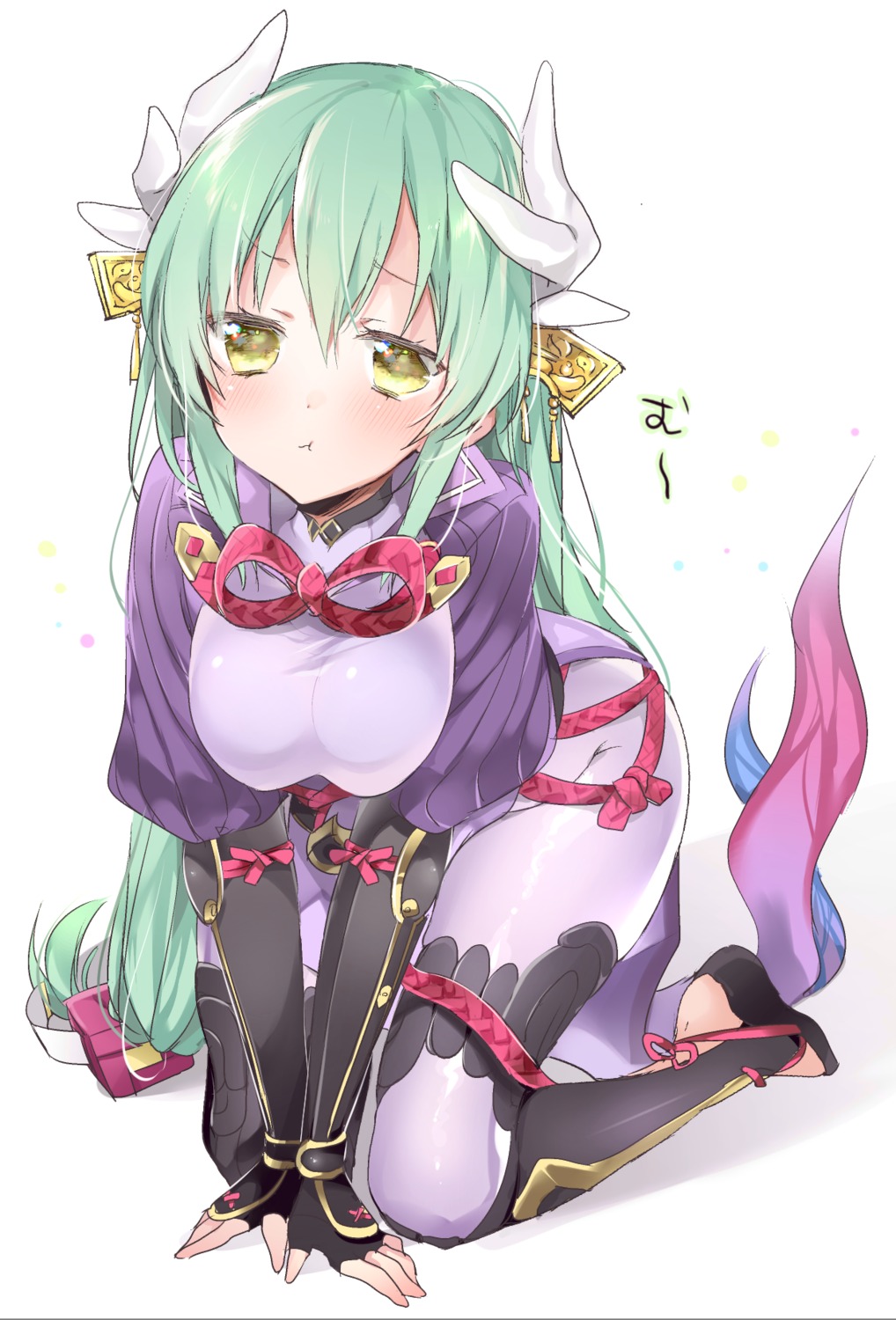 bodysuit, cosplay, fate/grand_order, horns, kiyohime_(fate), sino_(sionori)