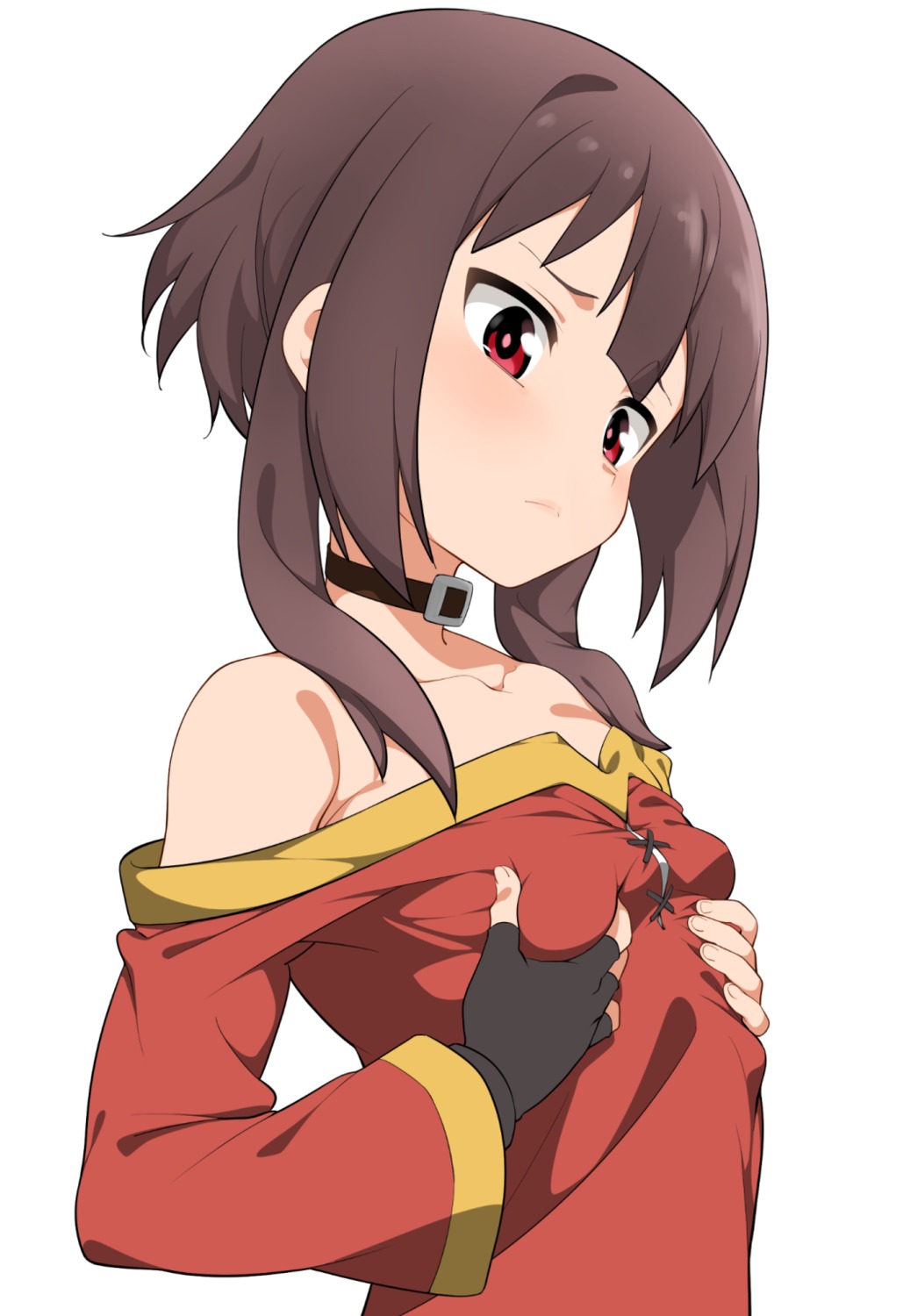 breast_grab, hatanaka, kono_subarashii_sekai_ni_shukufuku_wo!, megumin
