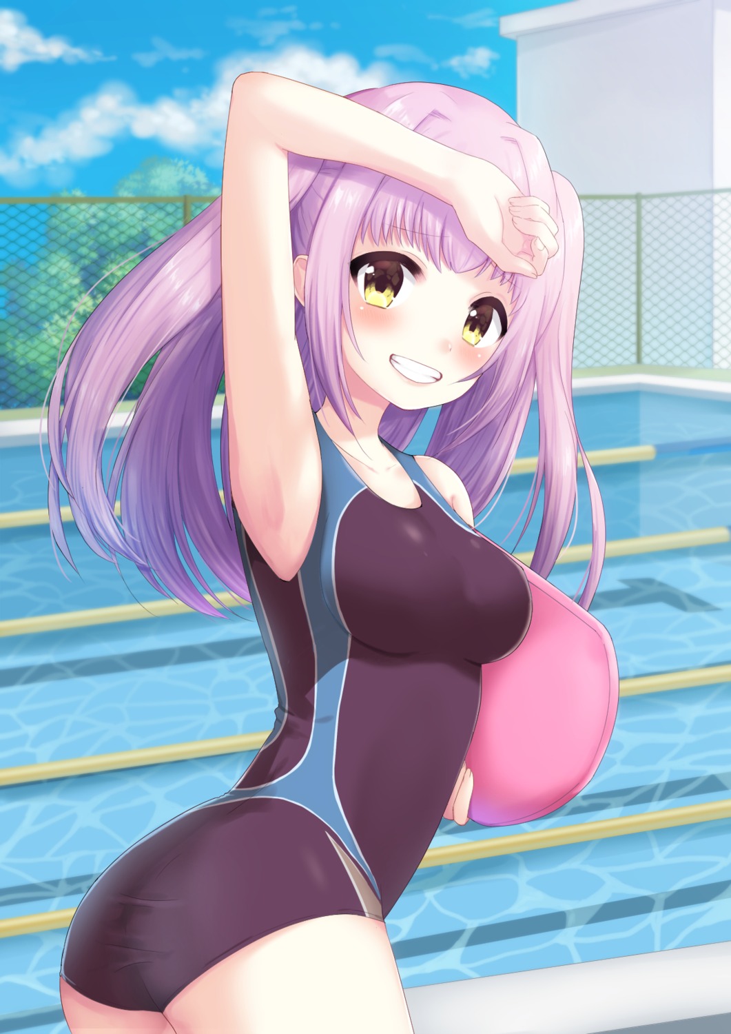ass, kakino_nashiko, swimsuits