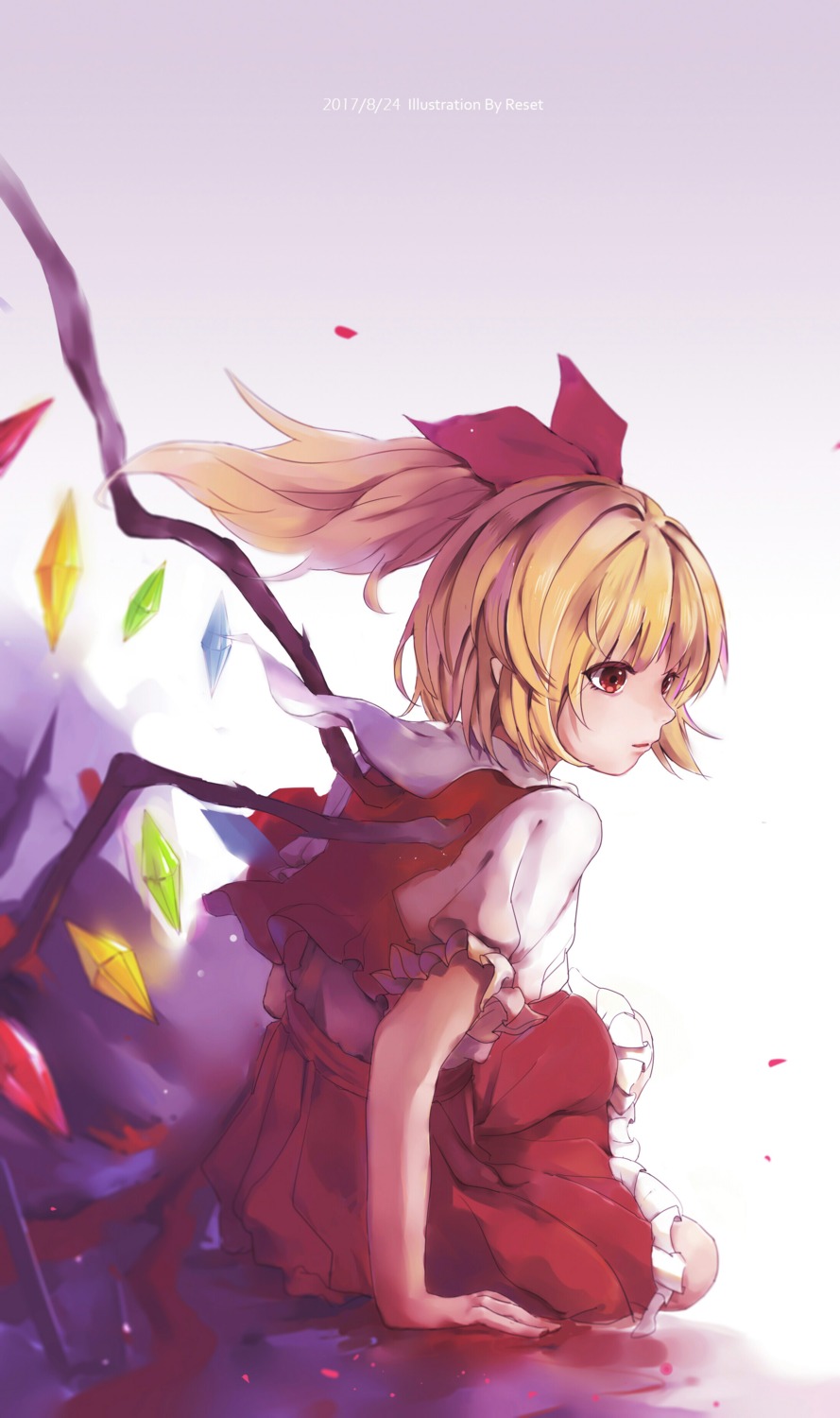 flandre_scarlet, reset, touhou, wings