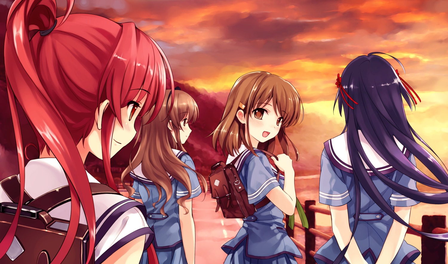 abhar, game_cg, koga_sayoko, misaki_kurehito, miyamae_tomoka, nakano_hinata, seifuku, suiheisen_made_nan_mile?